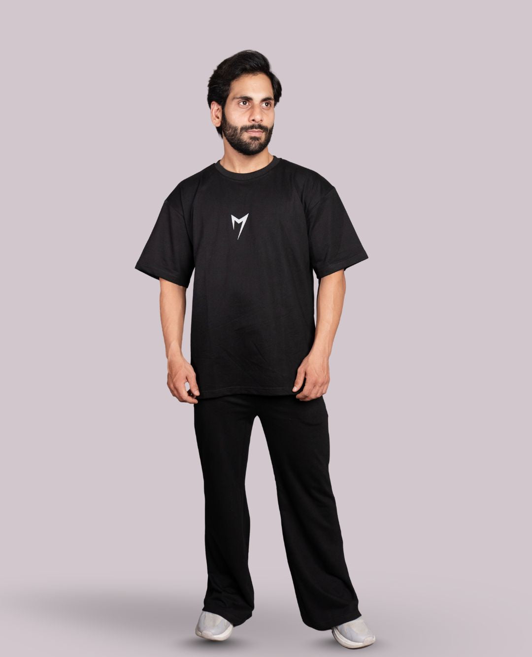 Men’s Relaxed Fit Co-ord Set - Black