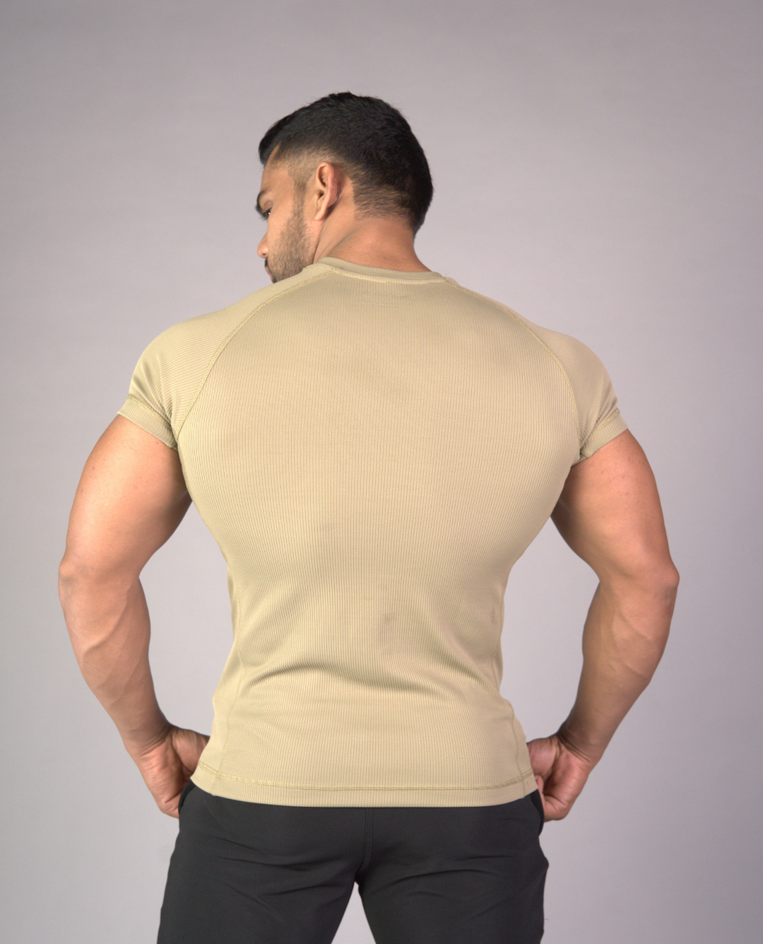 Flex Rib Tee - Cornstalk