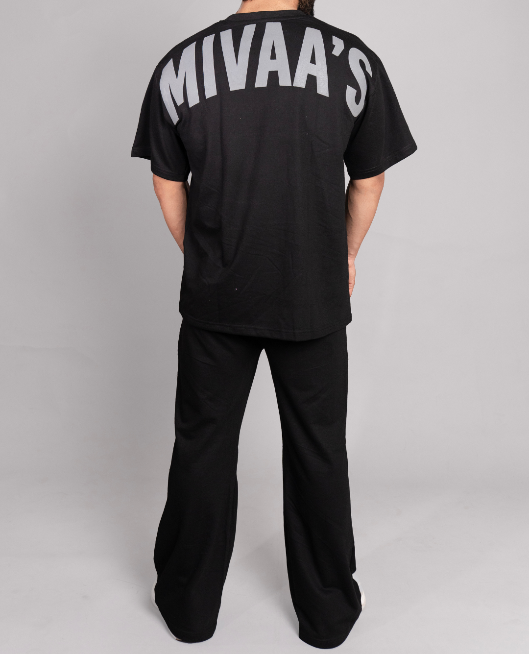 Men’s Relaxed Fit Co-ord Set - Black