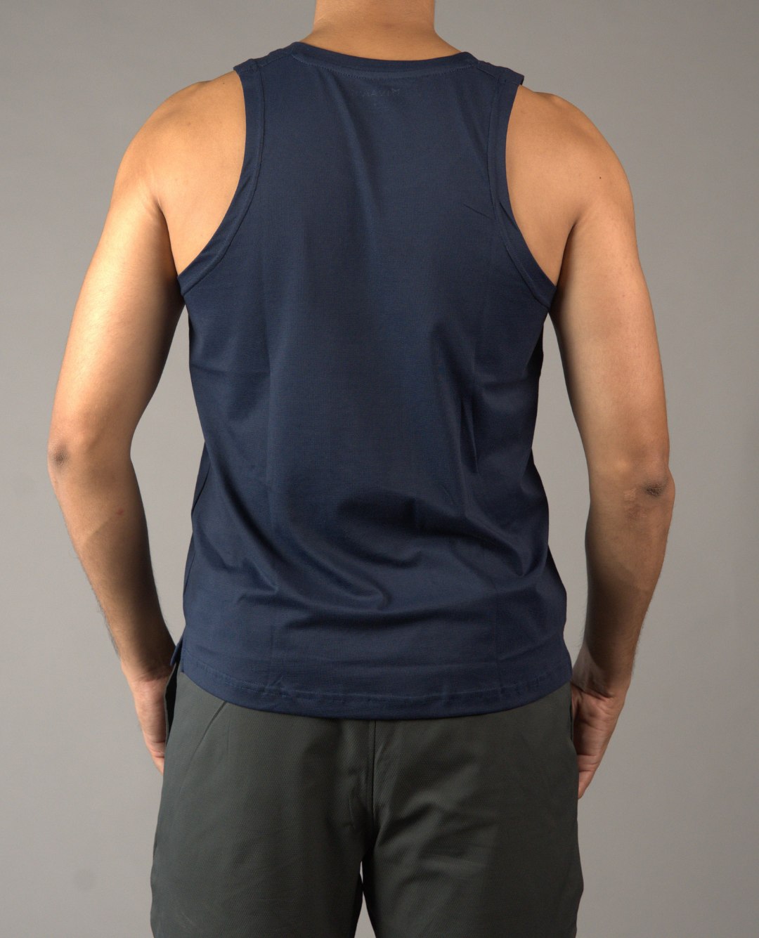 Ember Regular Fit Tank - Navy