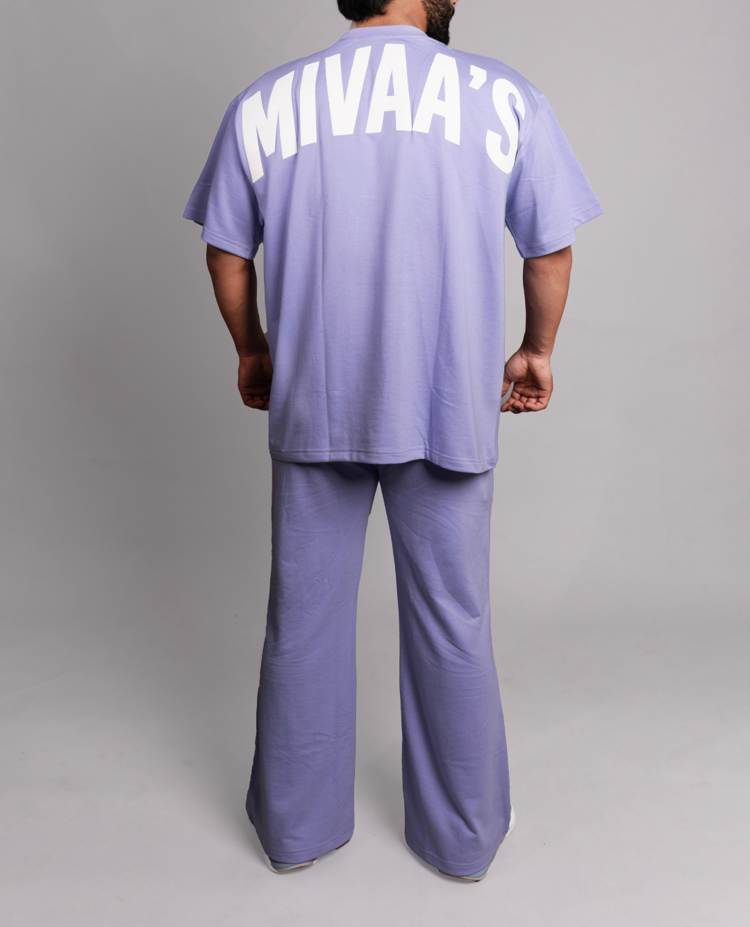 Men’s Relaxed Fit Co-ord Set - Purple