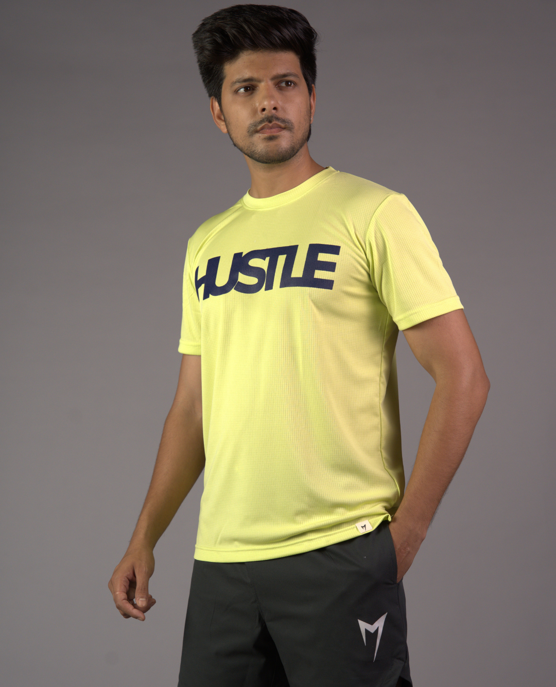 Sprint Hustle Tee - Neon Yellow