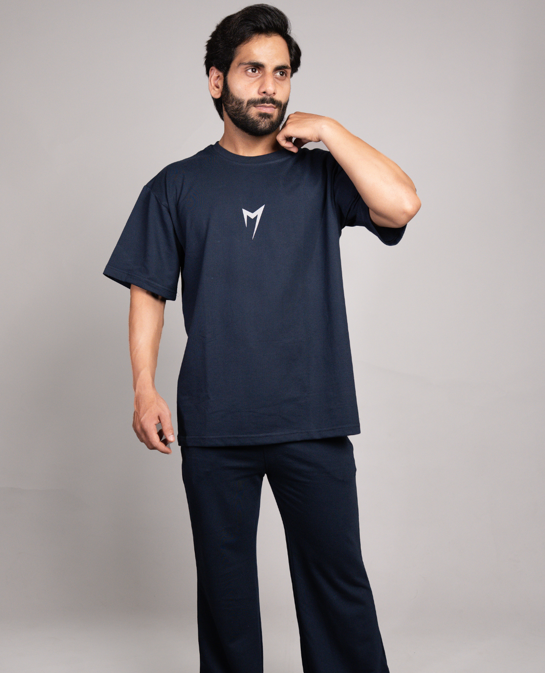 Men’s Relaxed Fit Co-ord Set - Cloud Brust