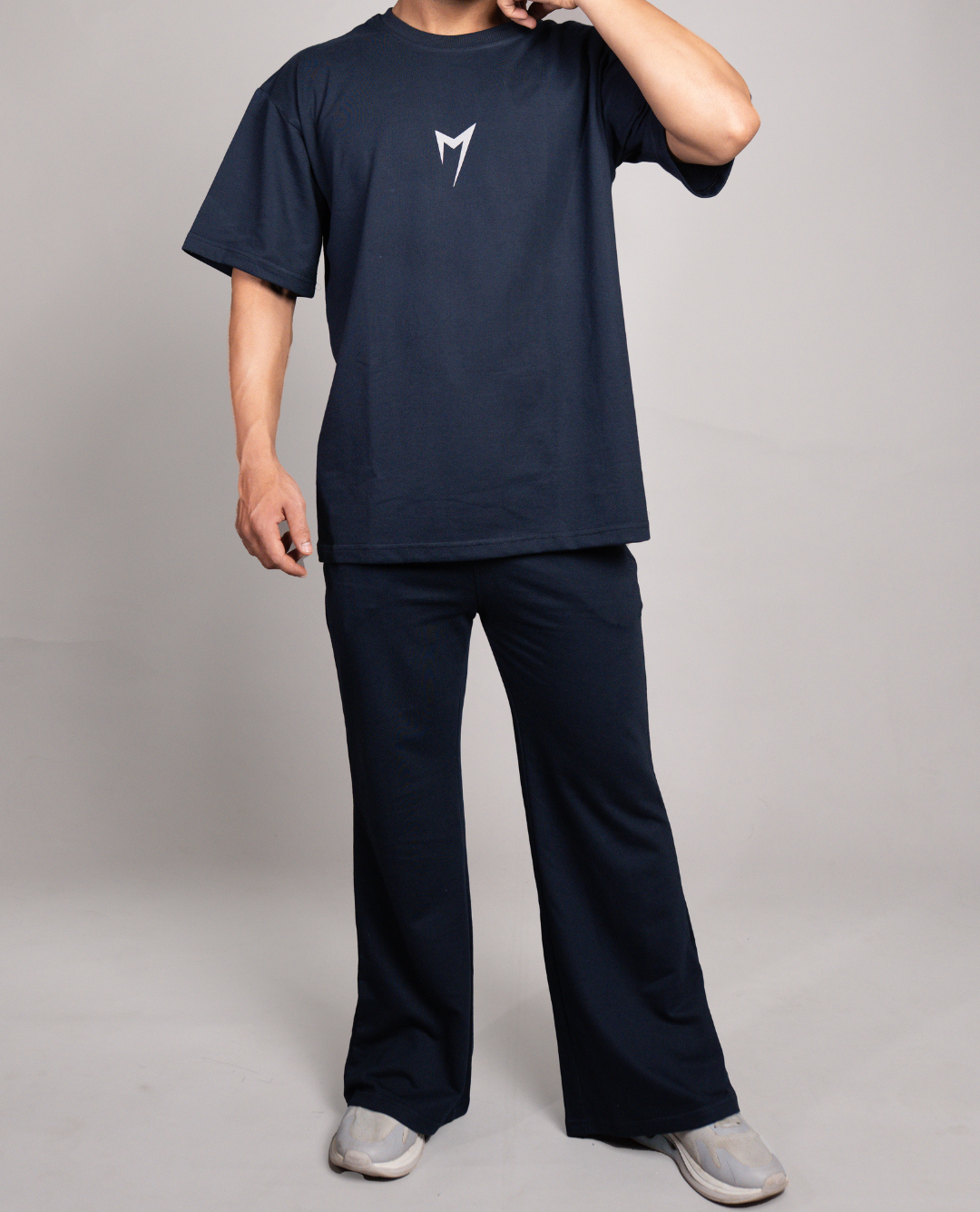 Men’s Relaxed Fit Co-ord Set - Cloud Brust