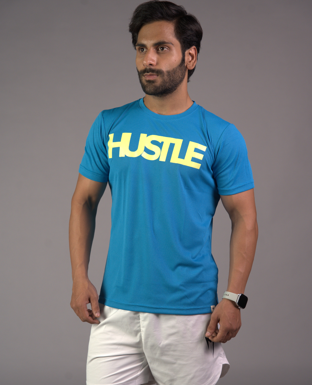 Sprint Hustle Tee - Sky Blue