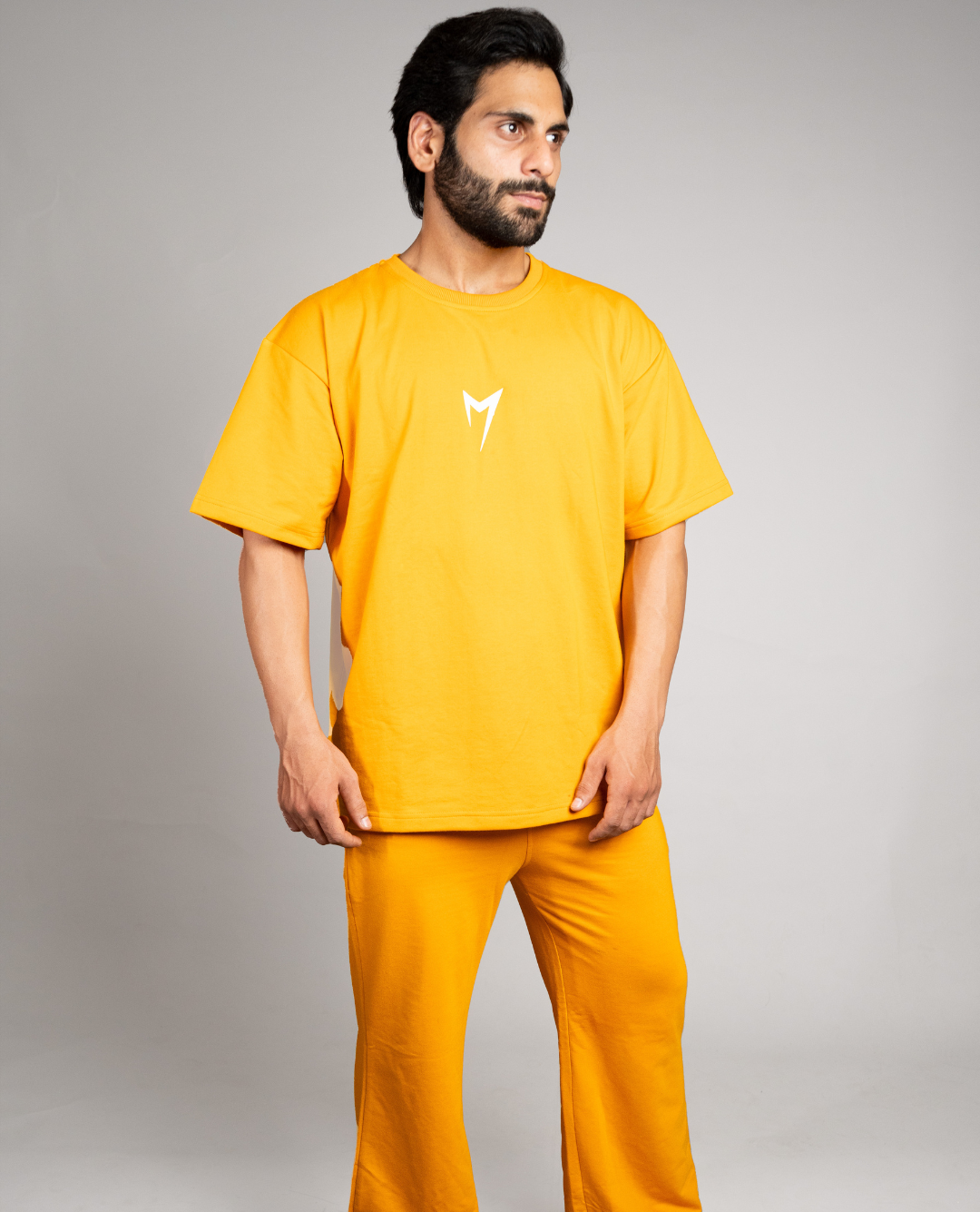 Men’s Relaxed Fit Co-ord Set - Neno Yellow