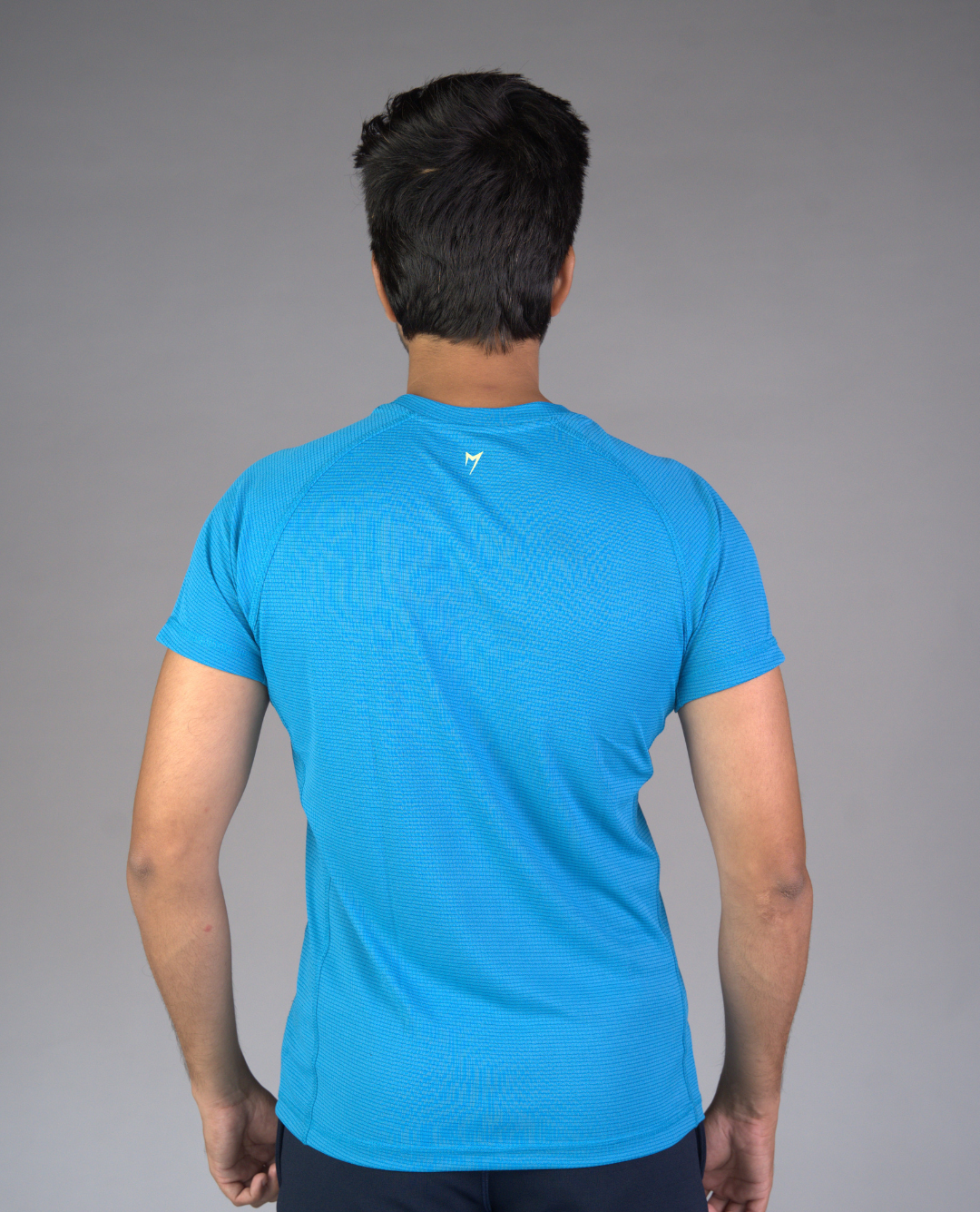 Grid Rush Tee - Scuba Blue
