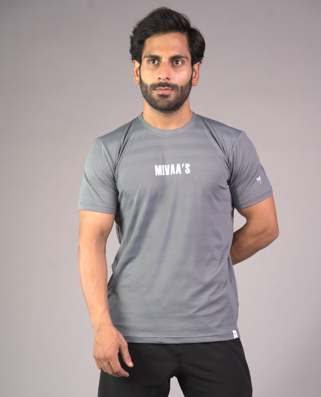 Ember Running T-Shirt - Castle Rock Grey