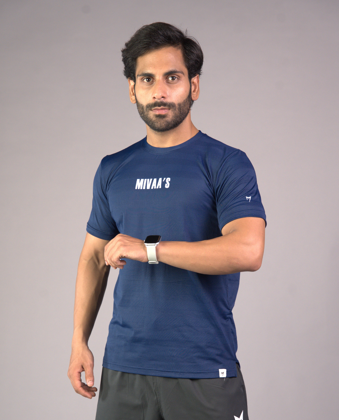 Ember Running T-Shirt - Navy