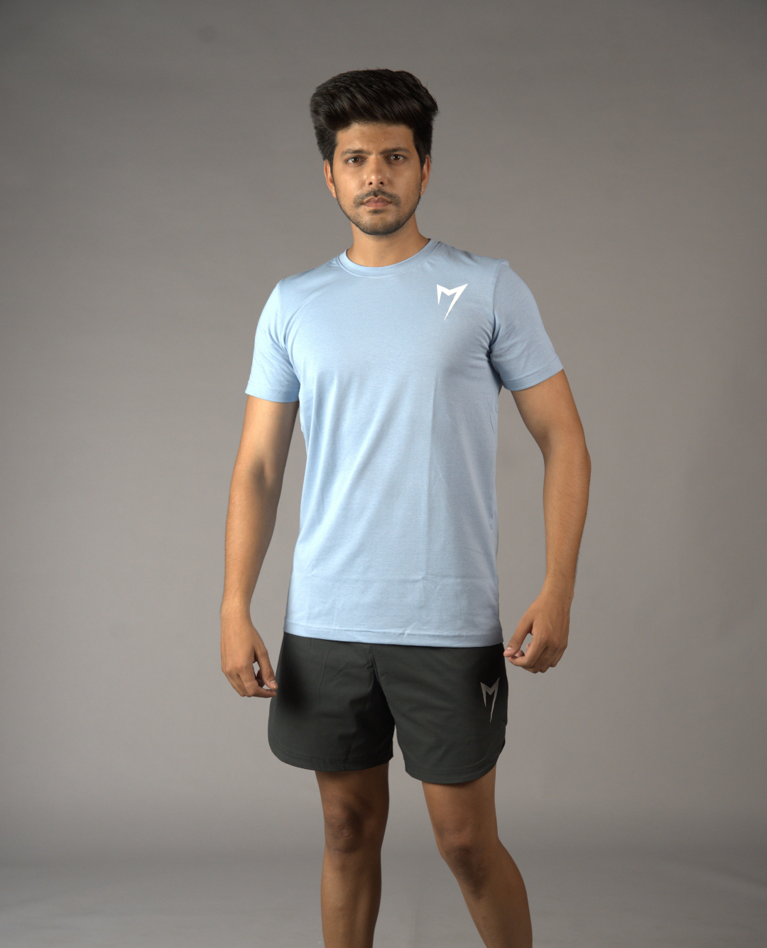 Core Stride Tee - Scuba Sky Blue