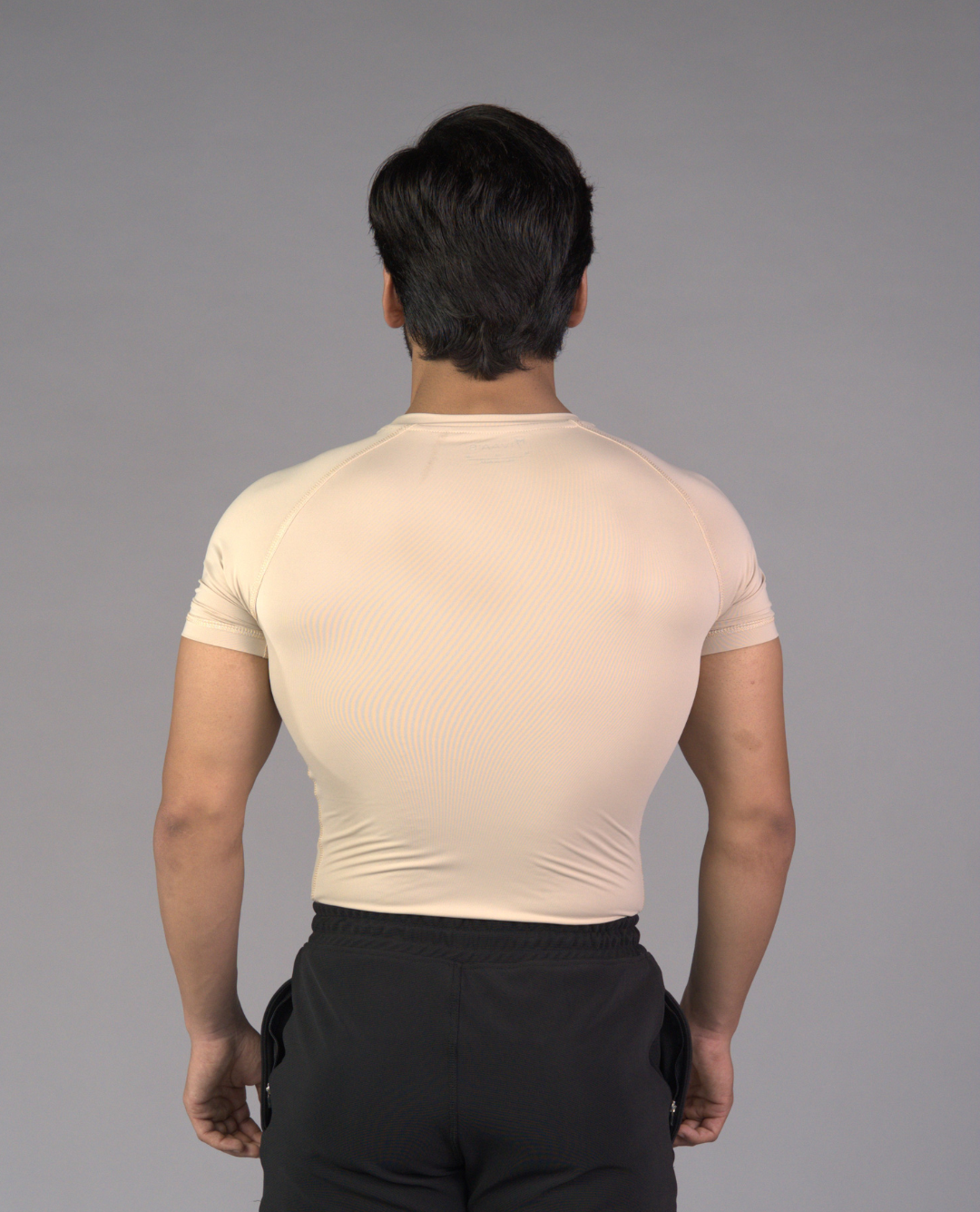RageCore Compression Tee - Almond