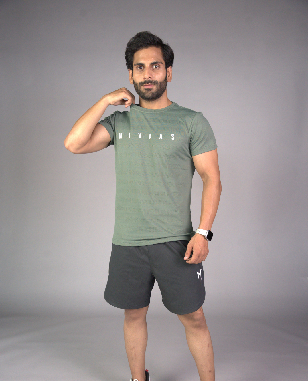 Ember Slim fit T-Shirt - Olive