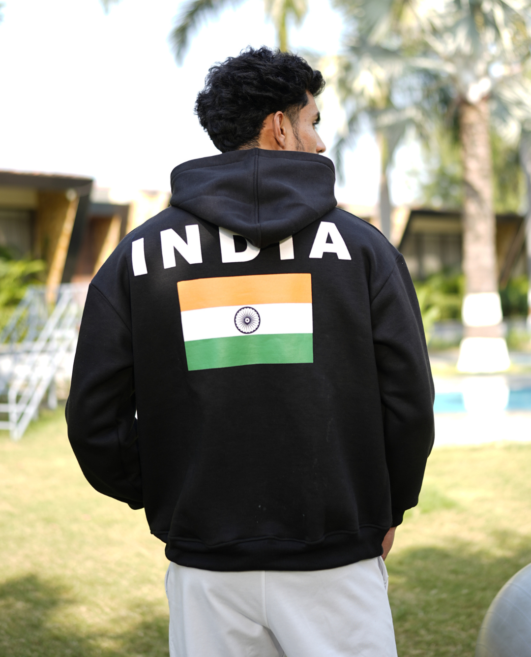 Olympian Rage – India Pride Hoodie