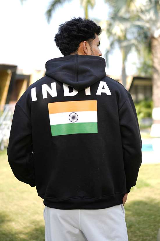 Olympian Rage – India Pride Hoodie