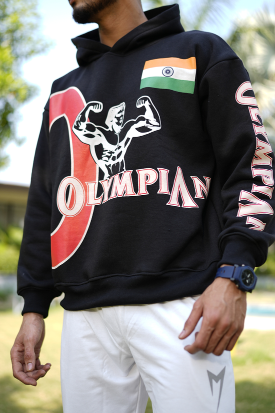 Olympian Rage – India Pride Hoodie