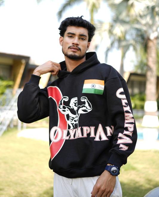 Olympian Rage – India Pride Hoodie
