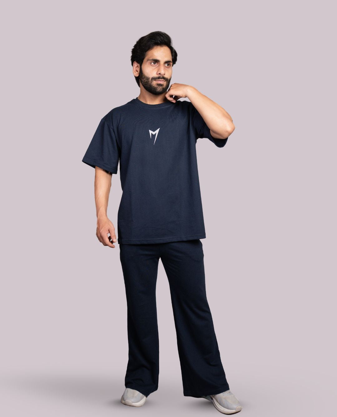 Men’s Relaxed Fit Co-ord Set - Cloud Brust