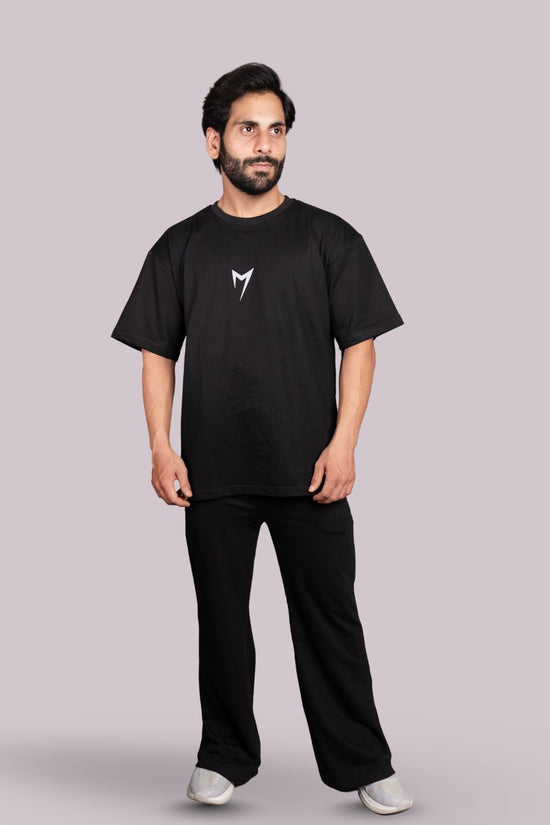 Men’s Relaxed Fit Co-ord Set - Black