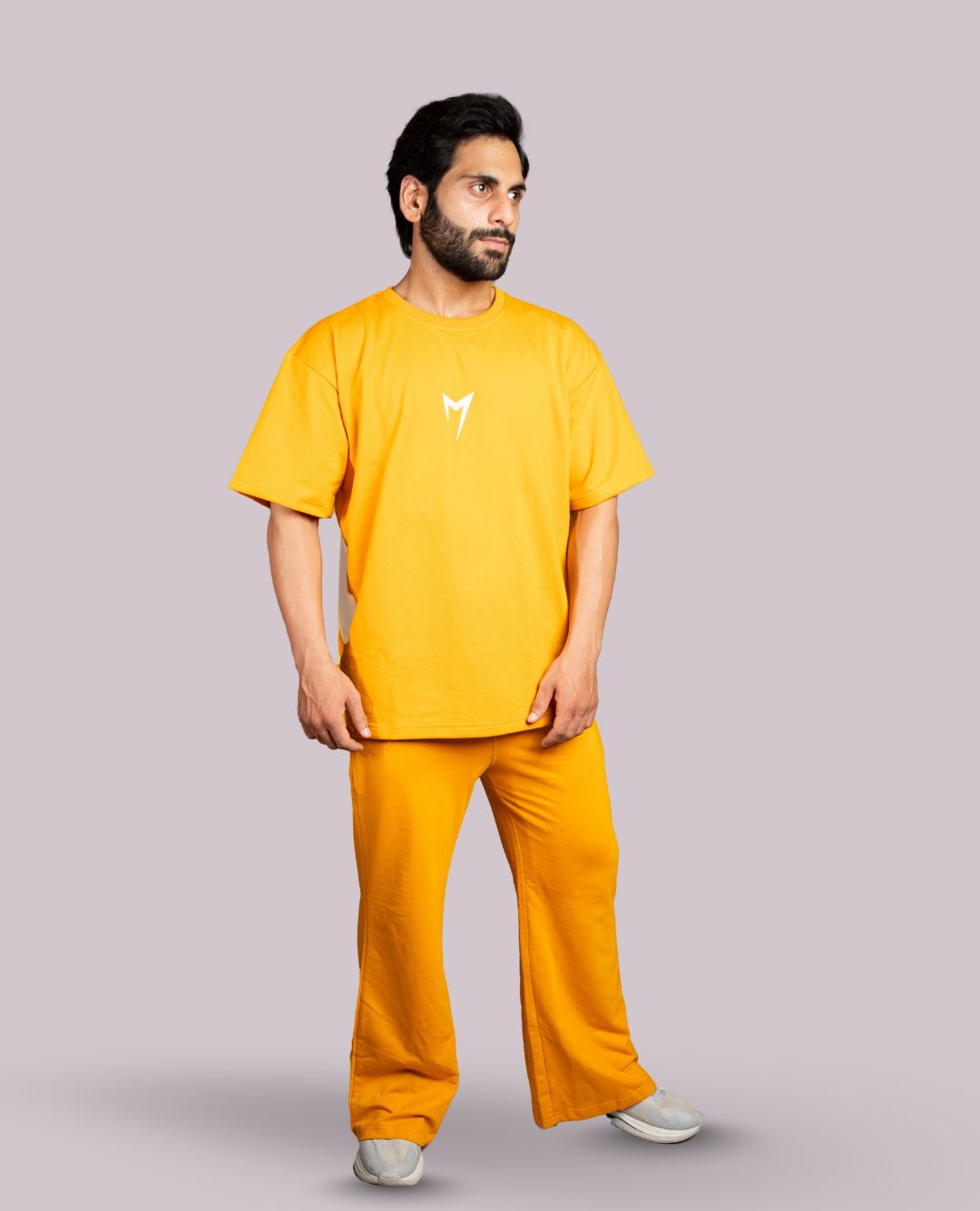 Men’s Relaxed Fit Co-ord Set - Neno Yellow