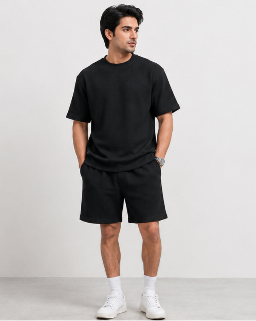 Black Essential Shorts