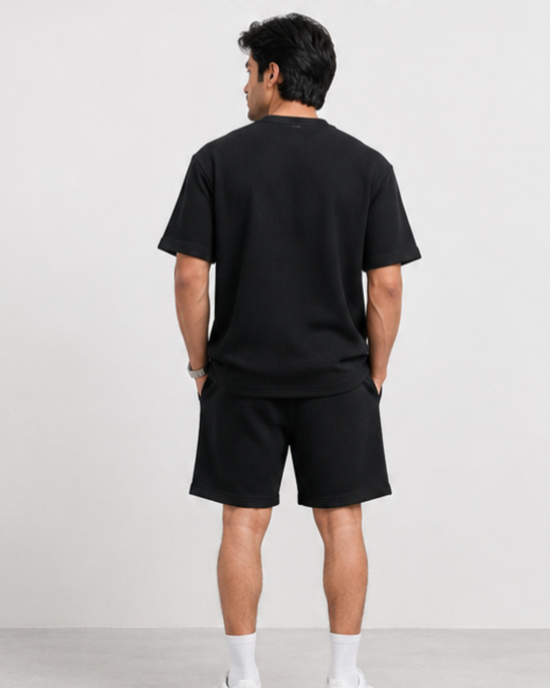 Black Essential Shorts