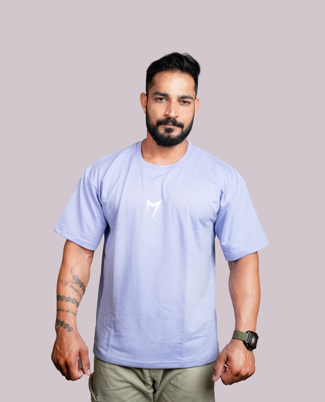Oversize T-Shirt - Sky Blue