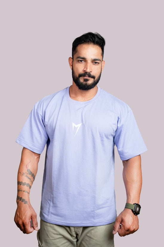 Oversize T-Shirt - Sky Blue