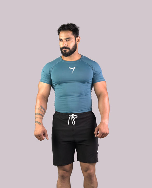 RageCore Compression Tee - Teal