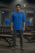 Men’s Oversized T-Shirt – Blue