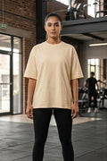 Women’s Oversized T-Shirt – Cream