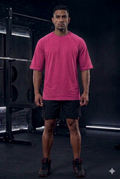 Men’s Oversized T-Shirt – Fushia Pink