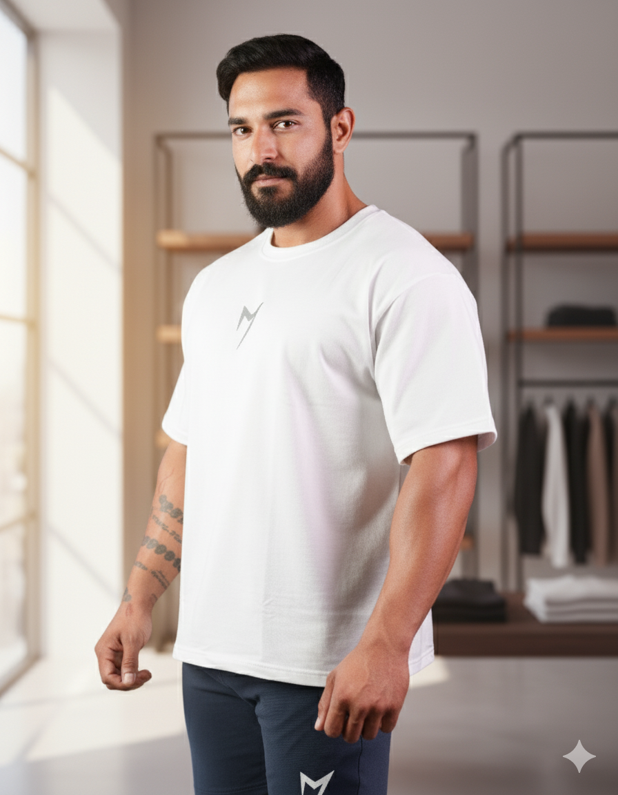 Oversize T-Shirt - Sky Blue