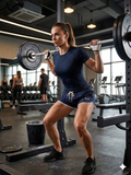 Blue Women’s Performance Training Shorts