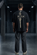 Risk Oversized Printed T-Shirt