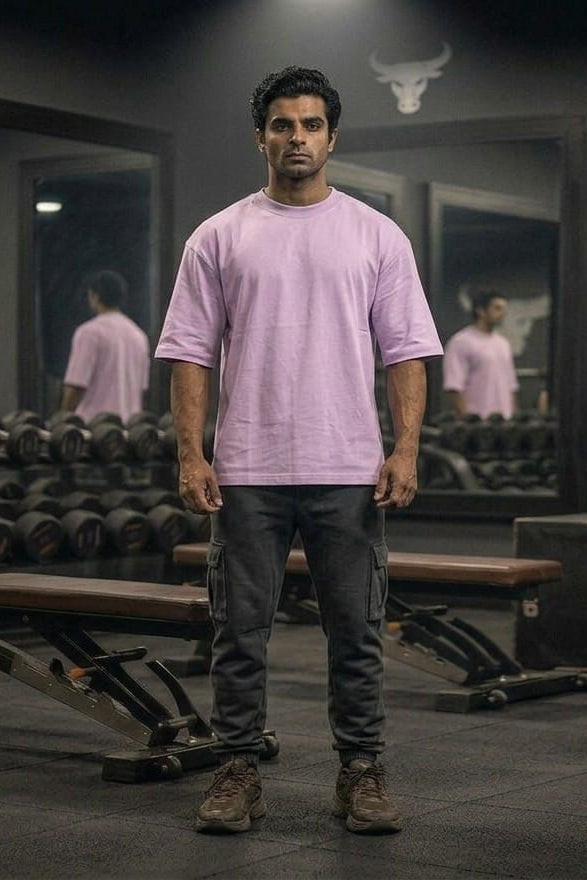 Men’s Oversized T-Shirt Levender