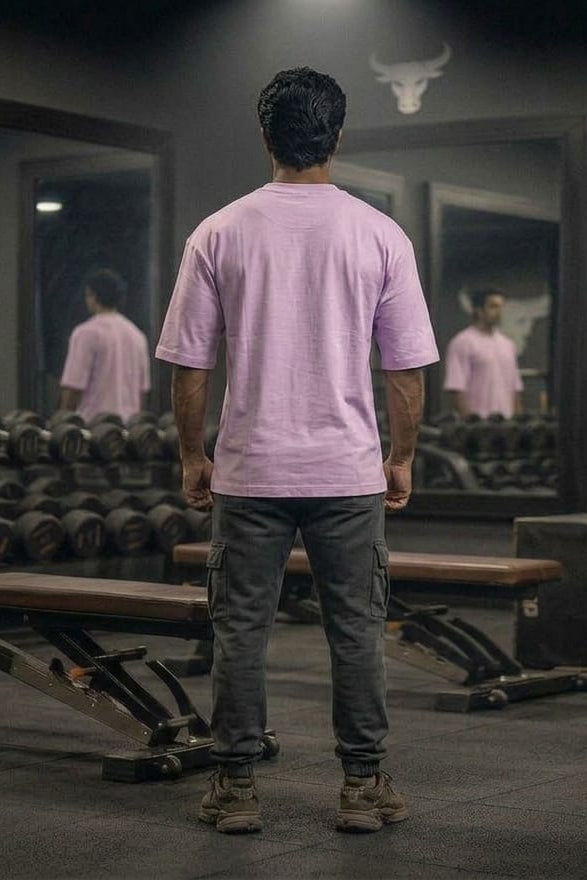 Men’s Oversized T-Shirt Levender