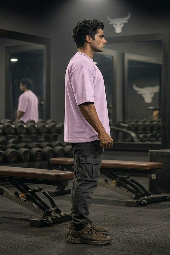 Men’s Oversized T-Shirt Levender