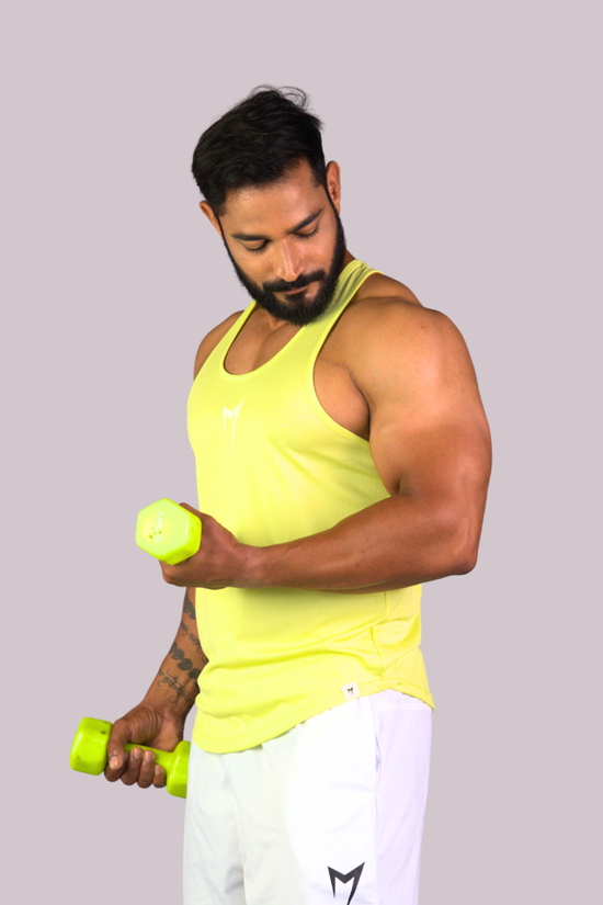 Iron Core Tank - Neon Yellow