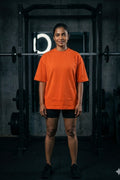 Women’s Oversized T-Shirt – Orange