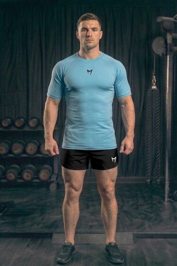 Teal Compression T-Shirt