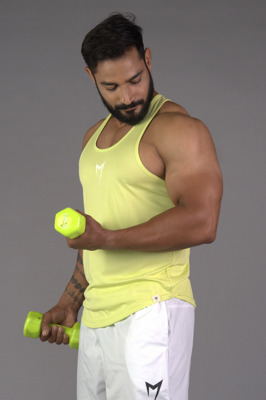 Iron Core Tank - Neon Yellow