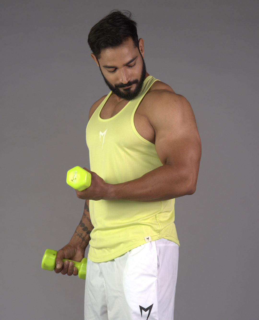 Iron Core Tank - Neon Yellow