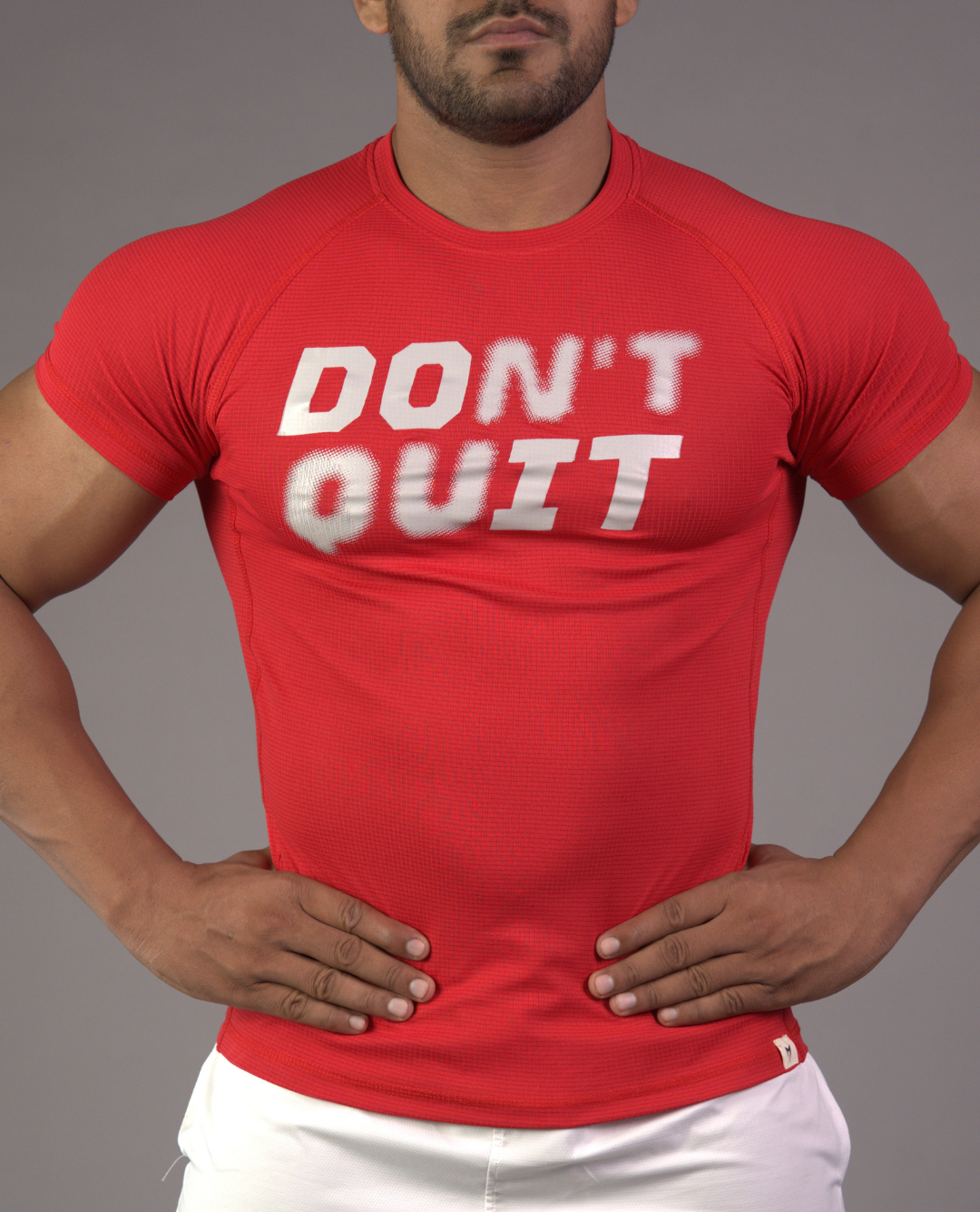 Grid Rush Tee - Red