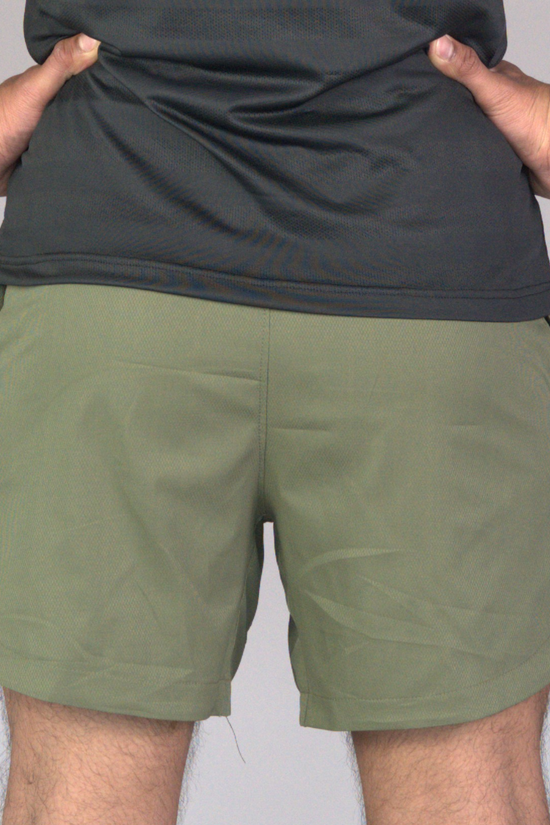 Edge Regular fit Shorts - Olive