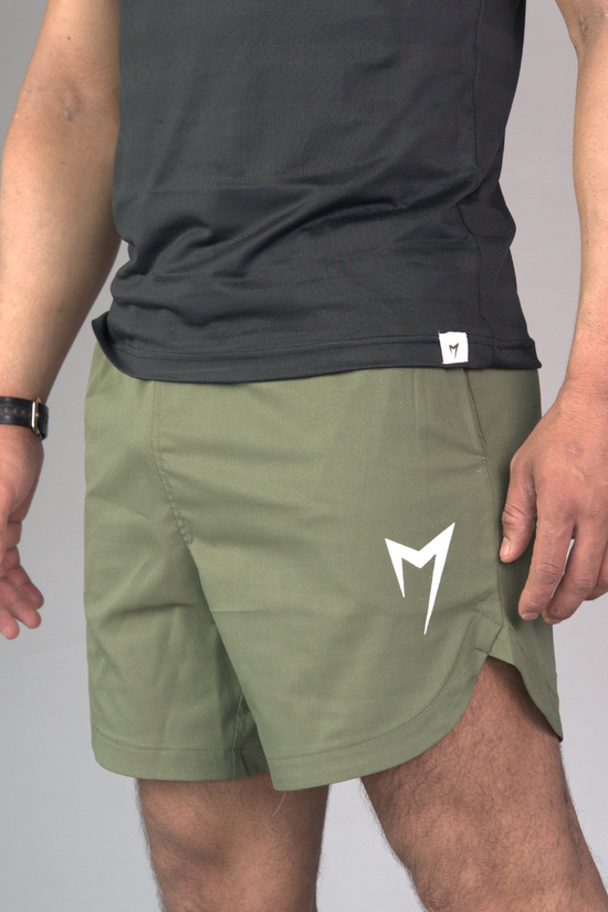 Edge Regular fit Shorts - Olive