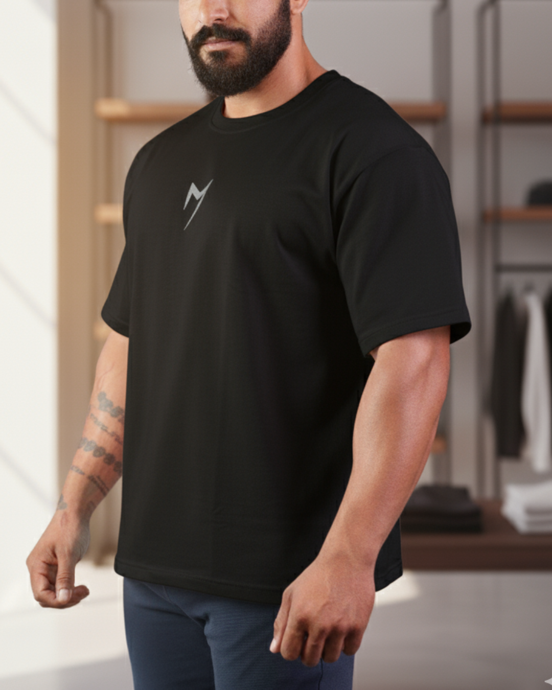 Oversize T-Shirt - Sky Blue