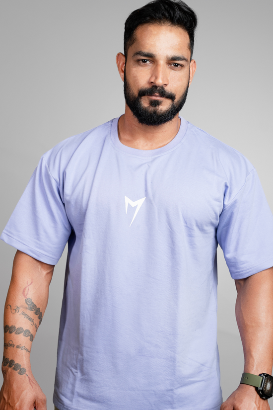 Oversize T-Shirt - Sky Blue