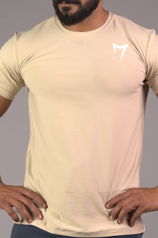 Core Stride Tee - Almond
