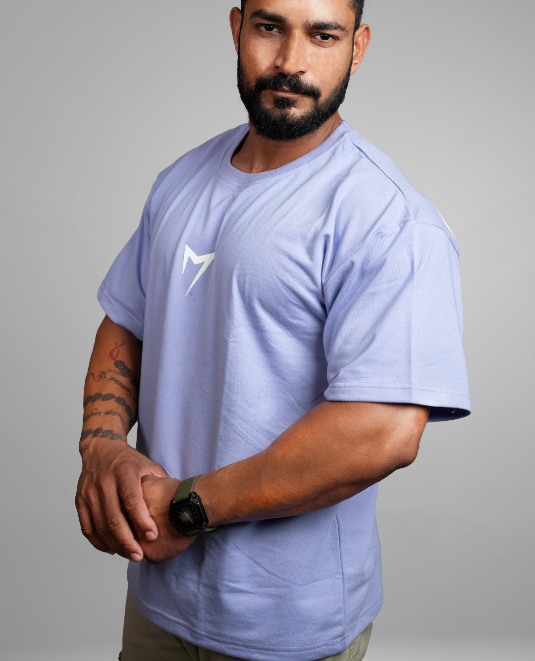 Oversize T-Shirt - Sky Blue