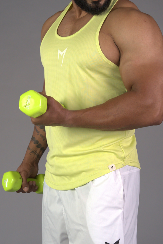 Iron Core Tank - Neon Yellow